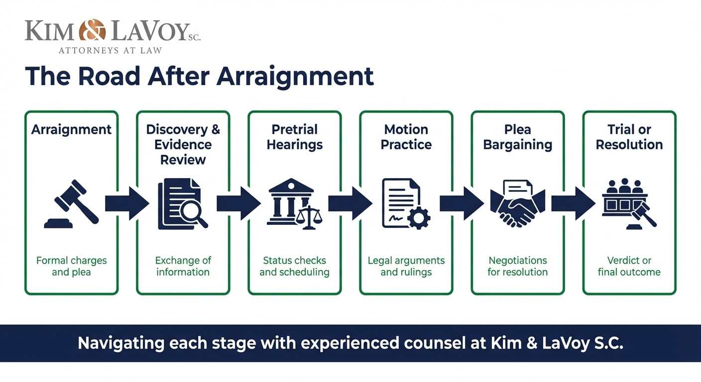 What Are My Next Steps After Arraignment