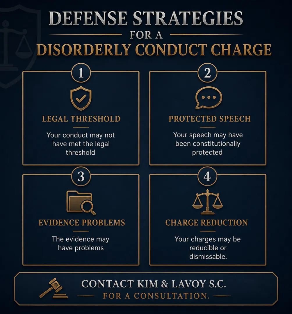 Defense Strategies for a Disorderly Conduct Charge