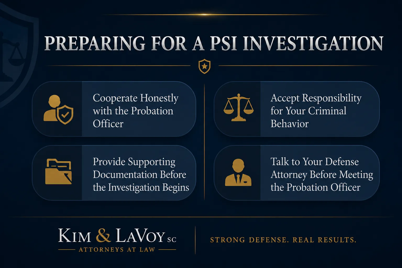 What Can You Do to Prepare for a PSI Investigation?