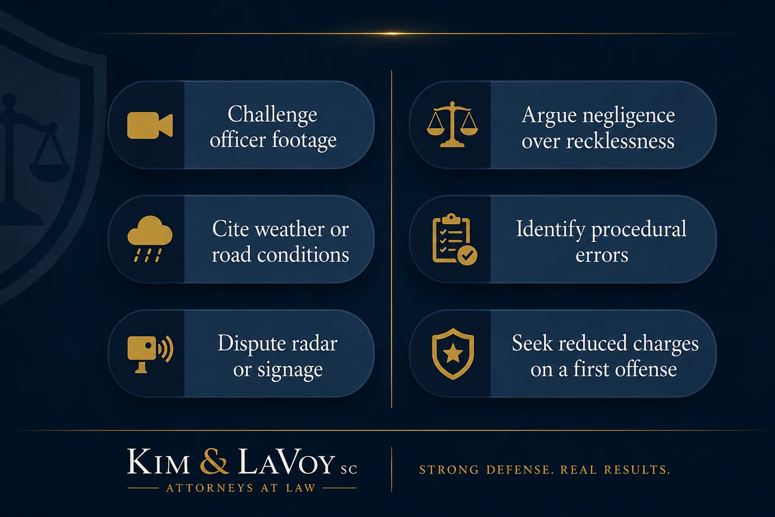 Reckless Driving Defense Strategies in Wisconsin